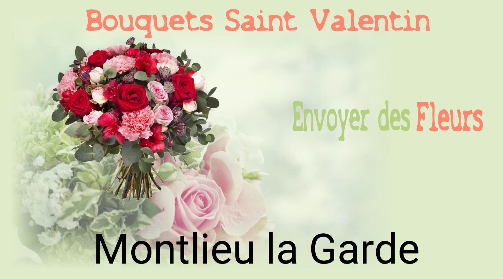 Roses de Saint-Valentin livrées à Montlieu-la-Garde